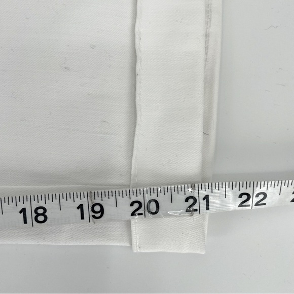 Not Your Daughter's Jeans | Cropped White Jeans with Jeweled Detail – Size 18W - Picture 10 of 10